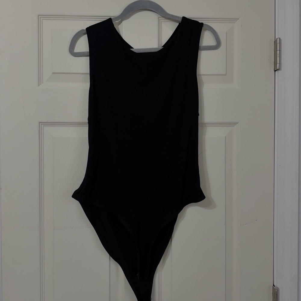 Kids Black One-Piece Bodysuit